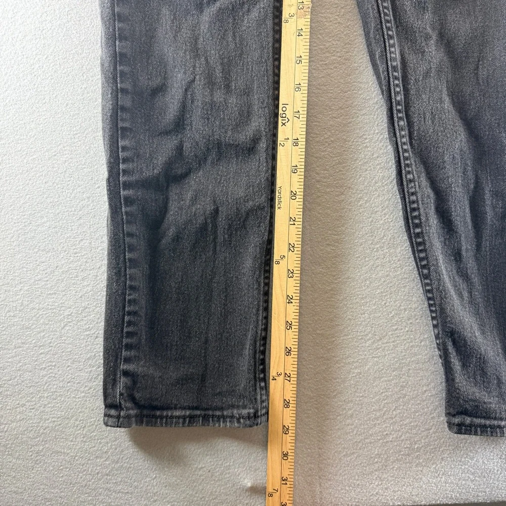 Vans Mens Faded Black Straight Leg Denim Jeans 32x30